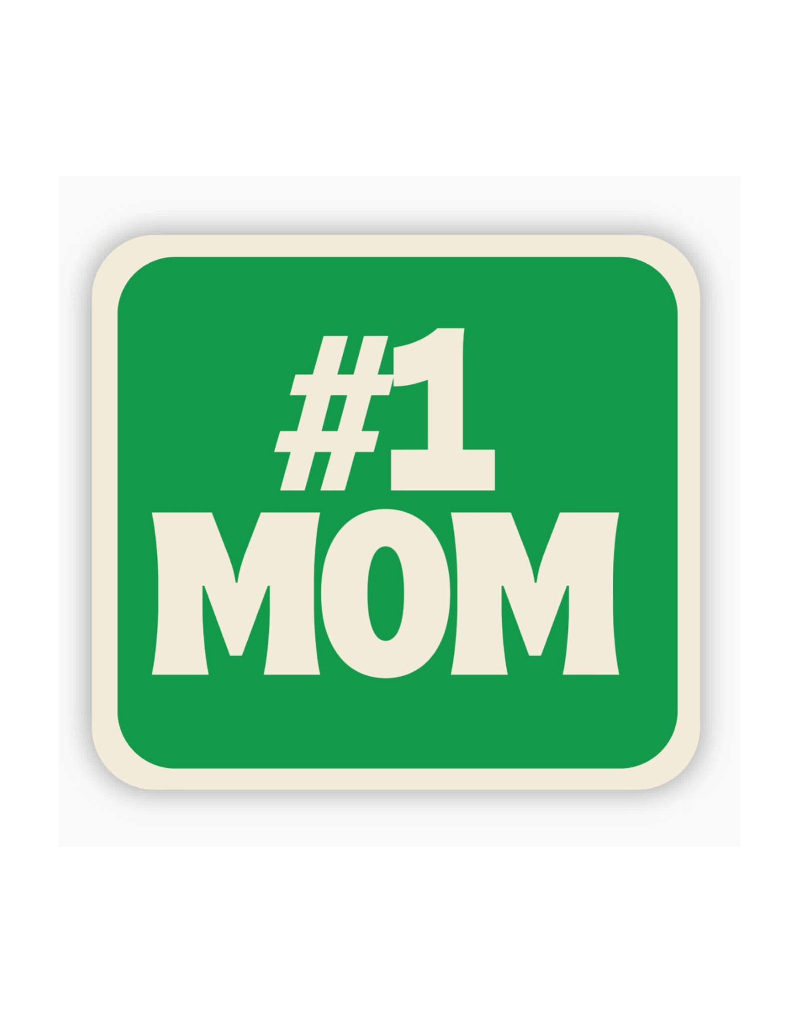 #1 Mom Sticker