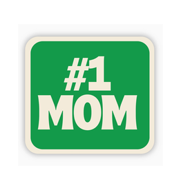#1 Mom Sticker