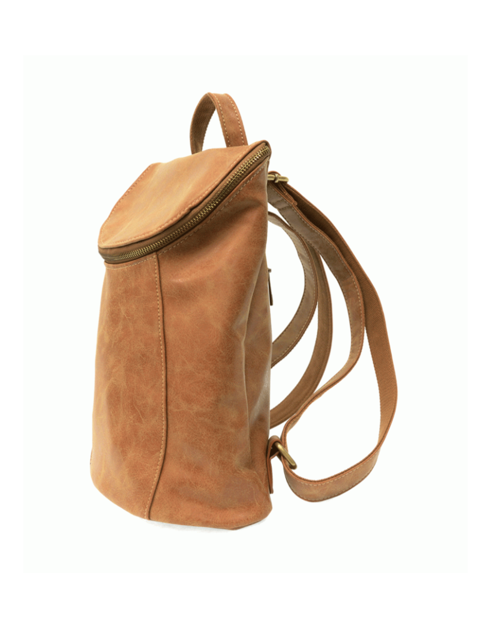 Alyssa Distressed Backpack - Walnut