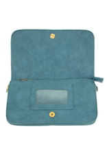 Mia Multi Pocket Crossbody Clutch - Water's Edge
