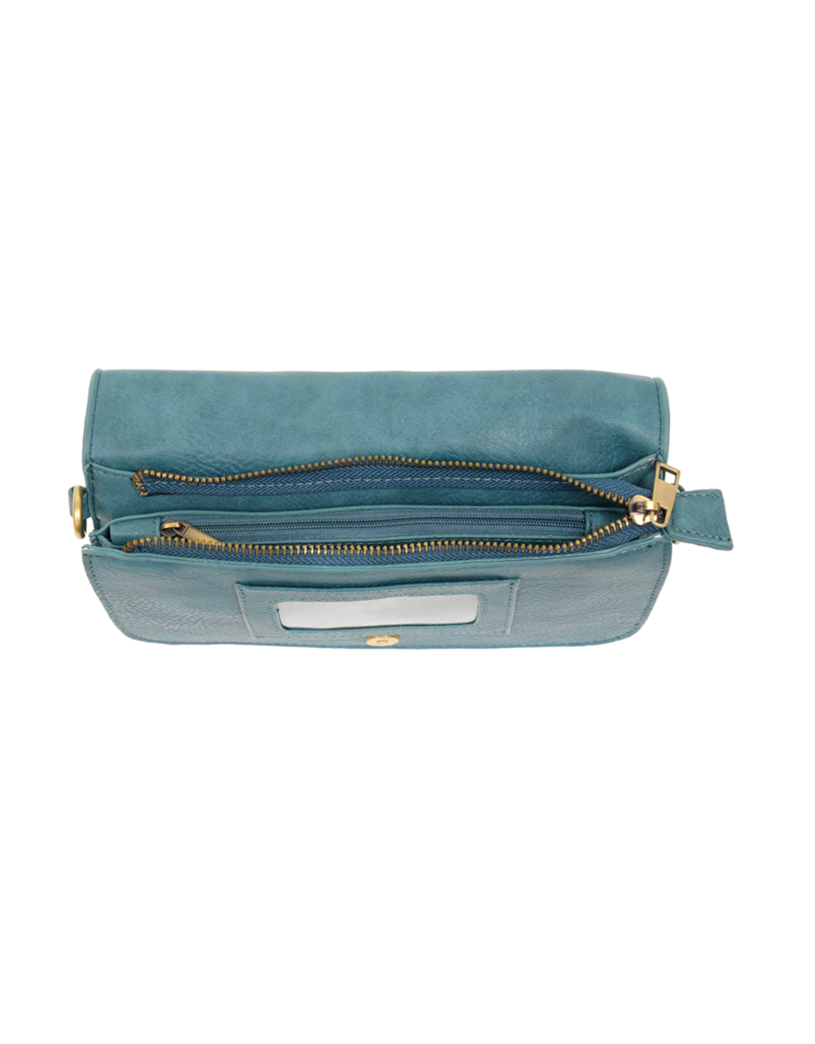 Mia Multi Pocket Crossbody Clutch - Water's Edge