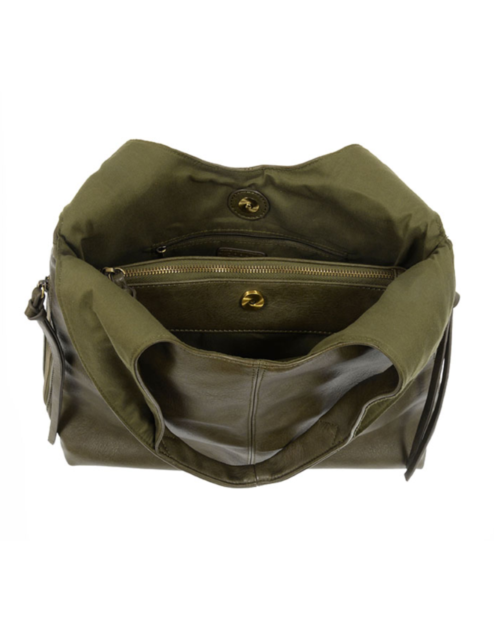 Claire Hobo Bag - Dark Olive