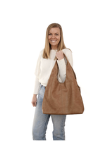 Claire Hobo Bag - Tan