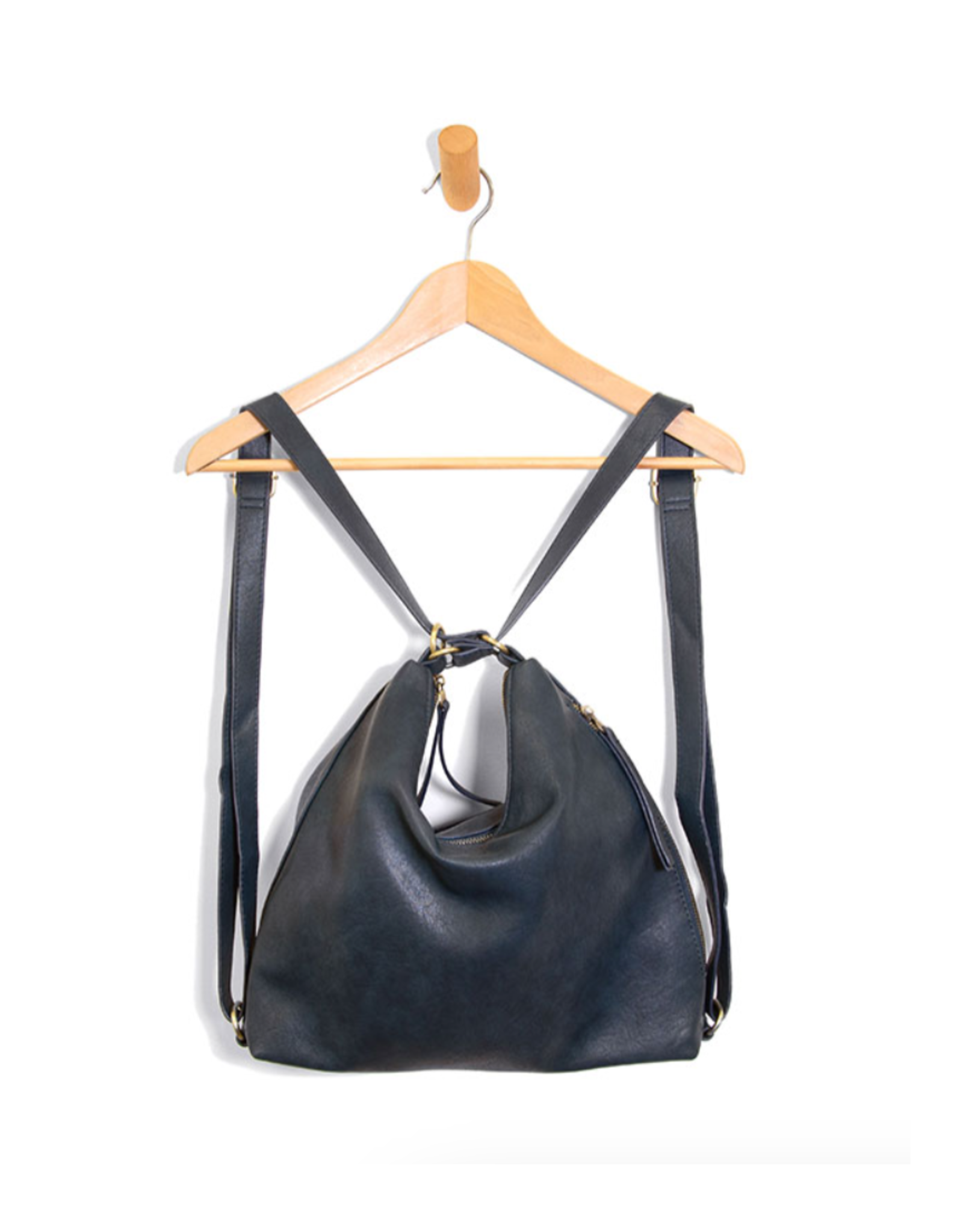 Drew Convertible Backpack : Navy