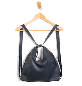 Drew Convertible Backpack : Navy
