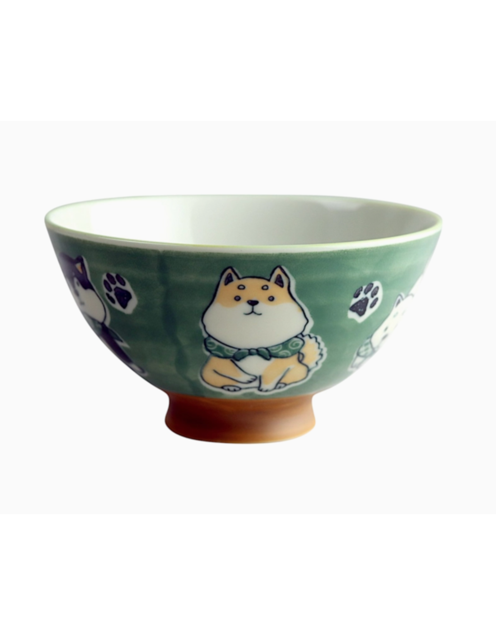 Green Shiba Inu Rice Bowl