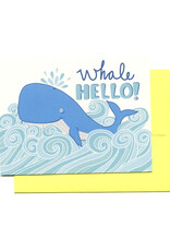 Whale Hello Greeting Card