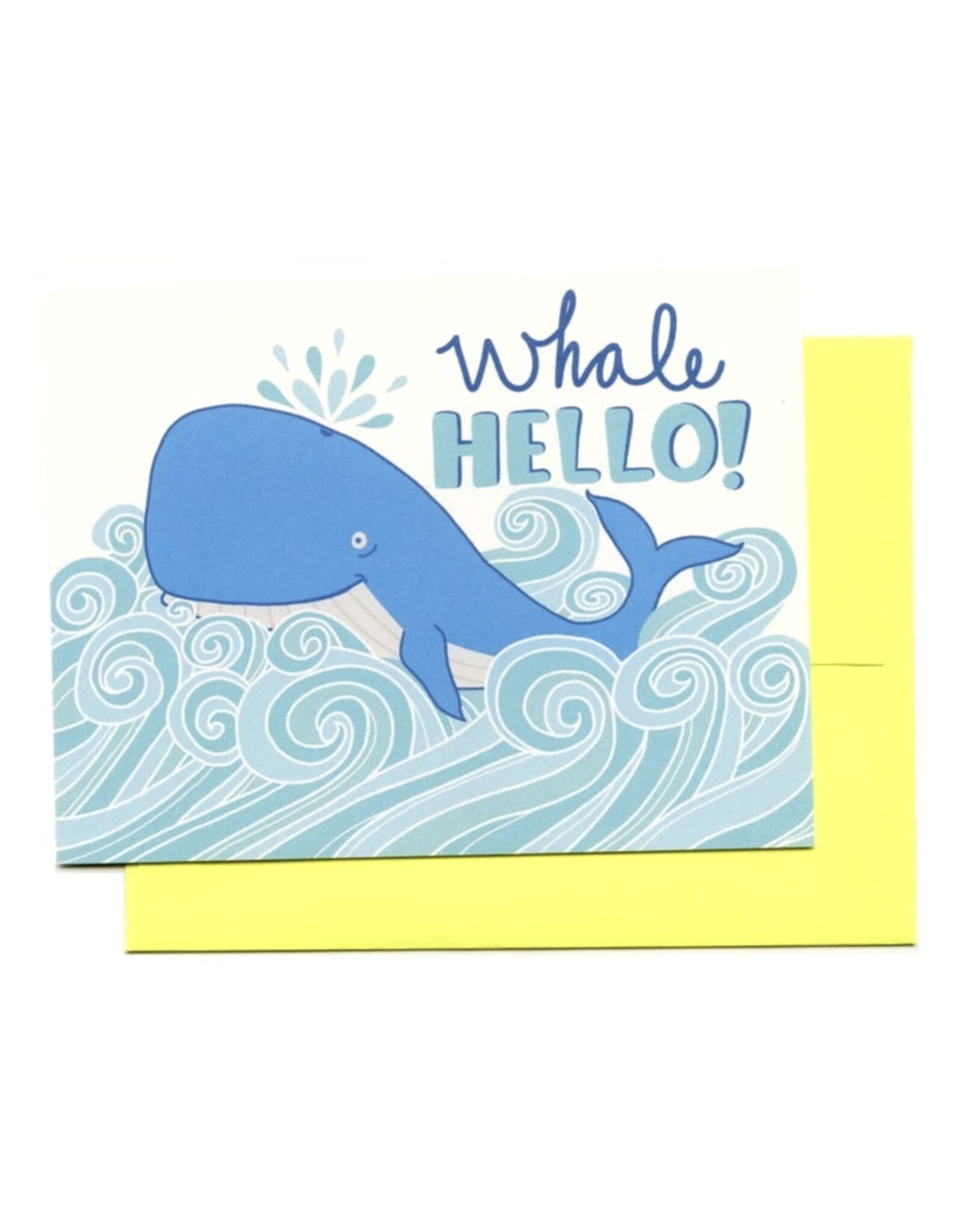 Whale Hello Greeting Card