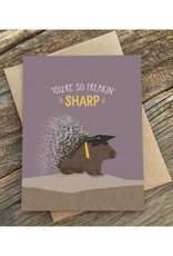 Freakin' Sharp Graduation Card
