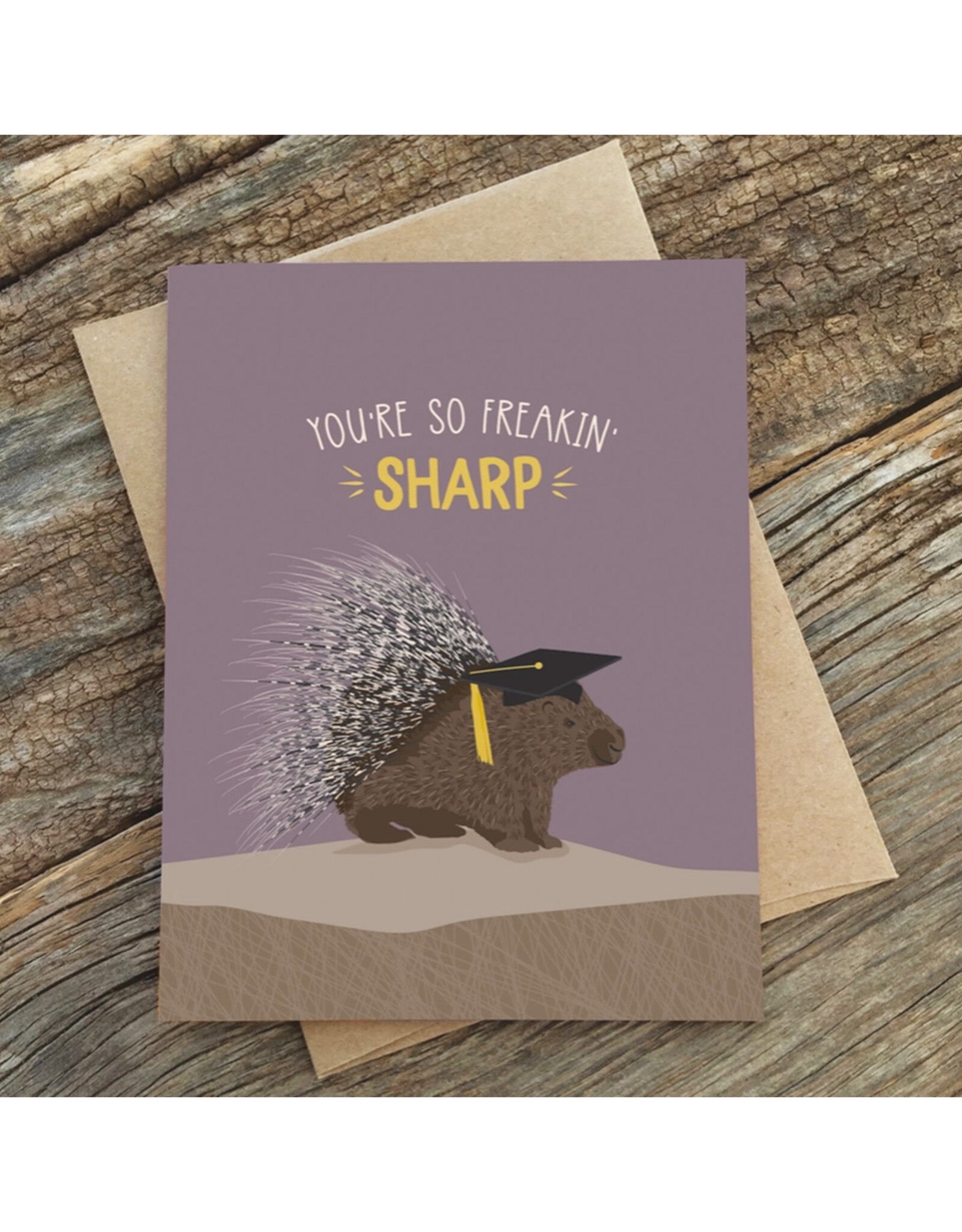 Freakin' Sharp Graduation Card