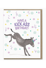 Have a Kick Ass Birthday Greeting Card