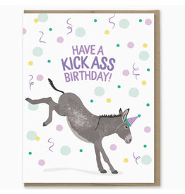 Have a Kick Ass Birthday Greeting Card