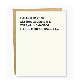 Over Abundance of Things to Be Outraged By Greeting Card