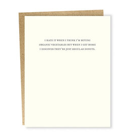 Organic Vegetables Greeting Card