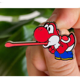 Red Yoshi Enamel Pin
