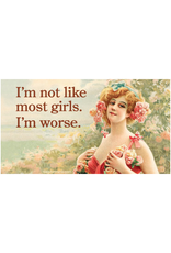 Not Like Most Girls Sticker