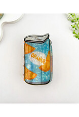 Juice Can Claw Clip - Orange
