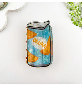 Juice Can Claw Clip - Orange