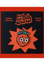Weirdo Strawberry Enamel Pin