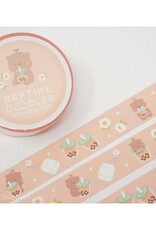 Boba Bear Washi Tape - Pink