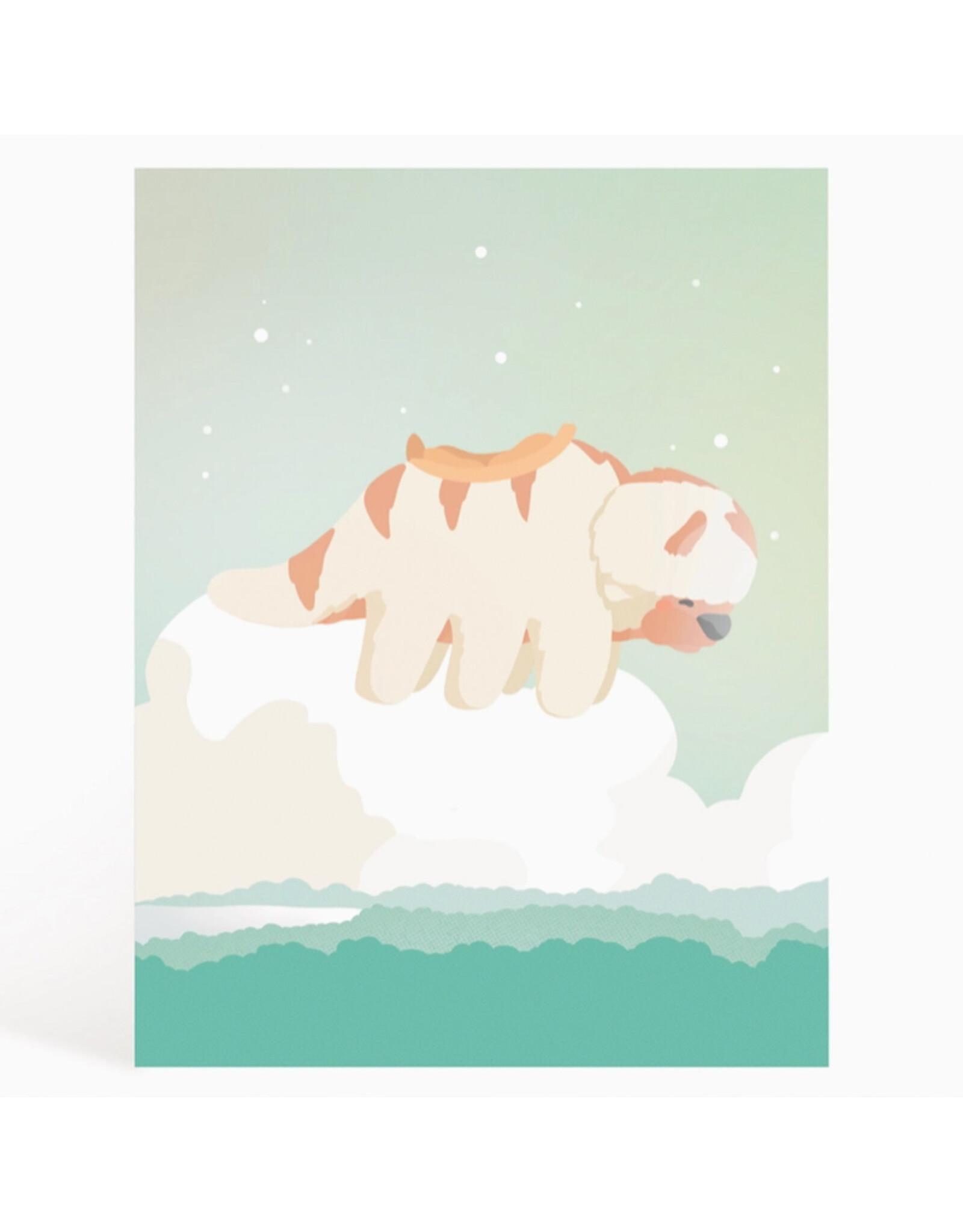 Flying Appa Print (5 X 7)