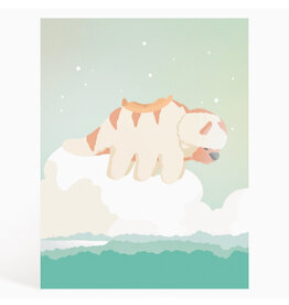 Flying Appa Print (5 X 7)
