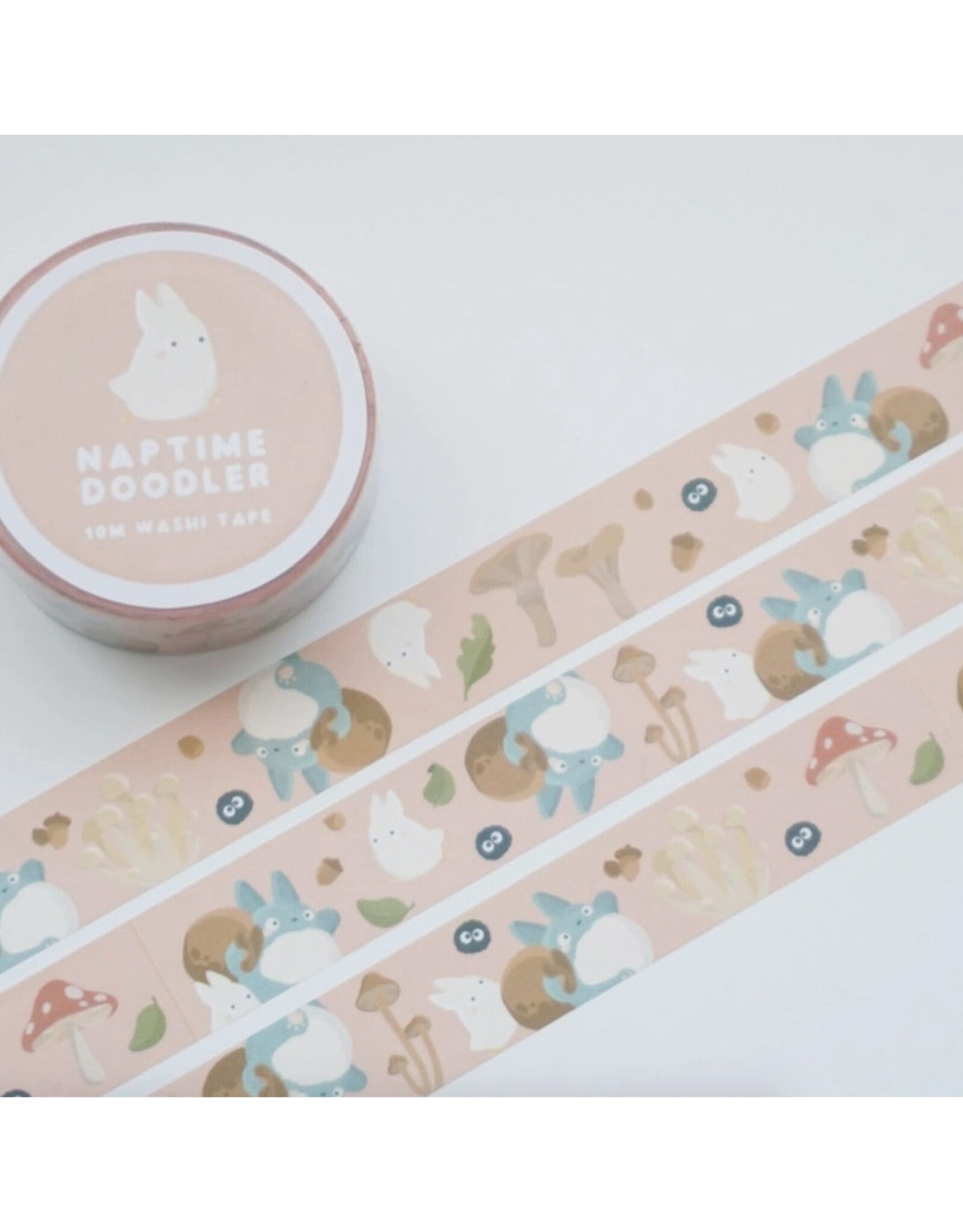 Totoro Pals Washi Tape - Pink