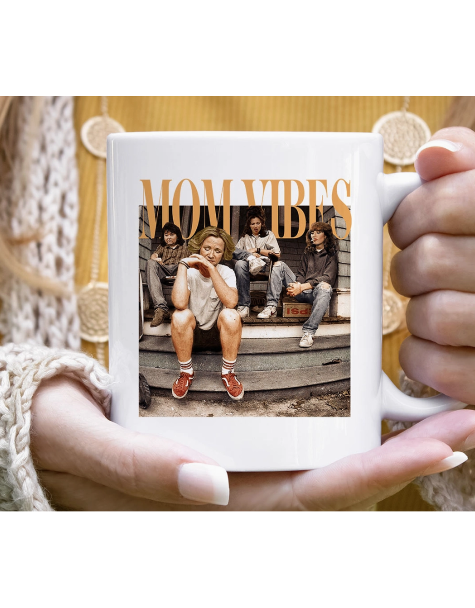 Mom Vibes 90s Sitcom Mug