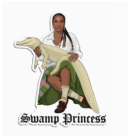 Doechii Swamp Princess Sticker