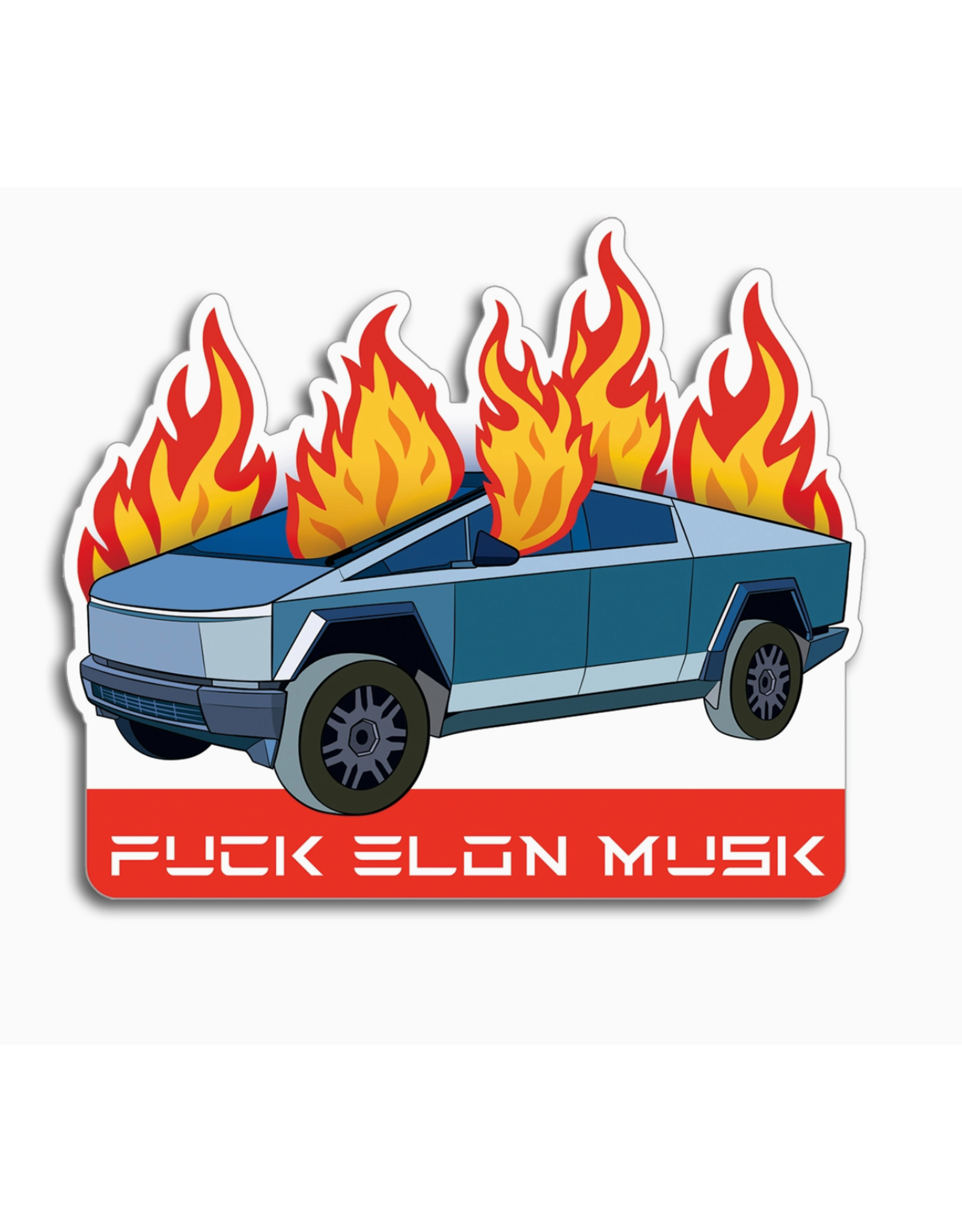 Fuck Elon Musk Sticker