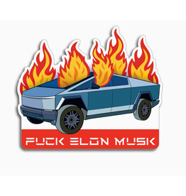 Fuck Elon Musk Sticker