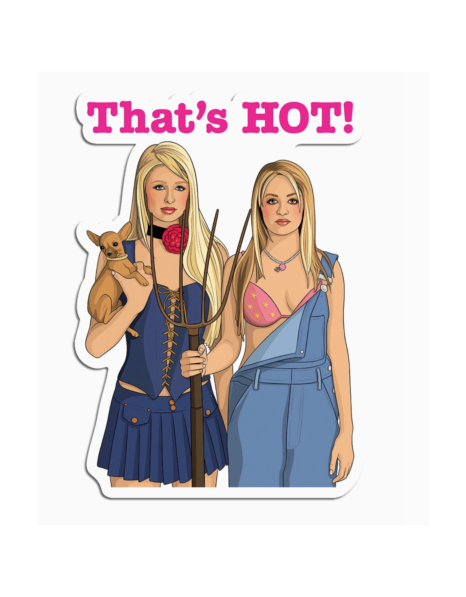 The Simple Life That's Hot Sticker