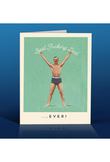 Best Fucking Dad Ever Greeting Card