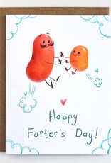 Happy Farter's Day Beans Greeting Card