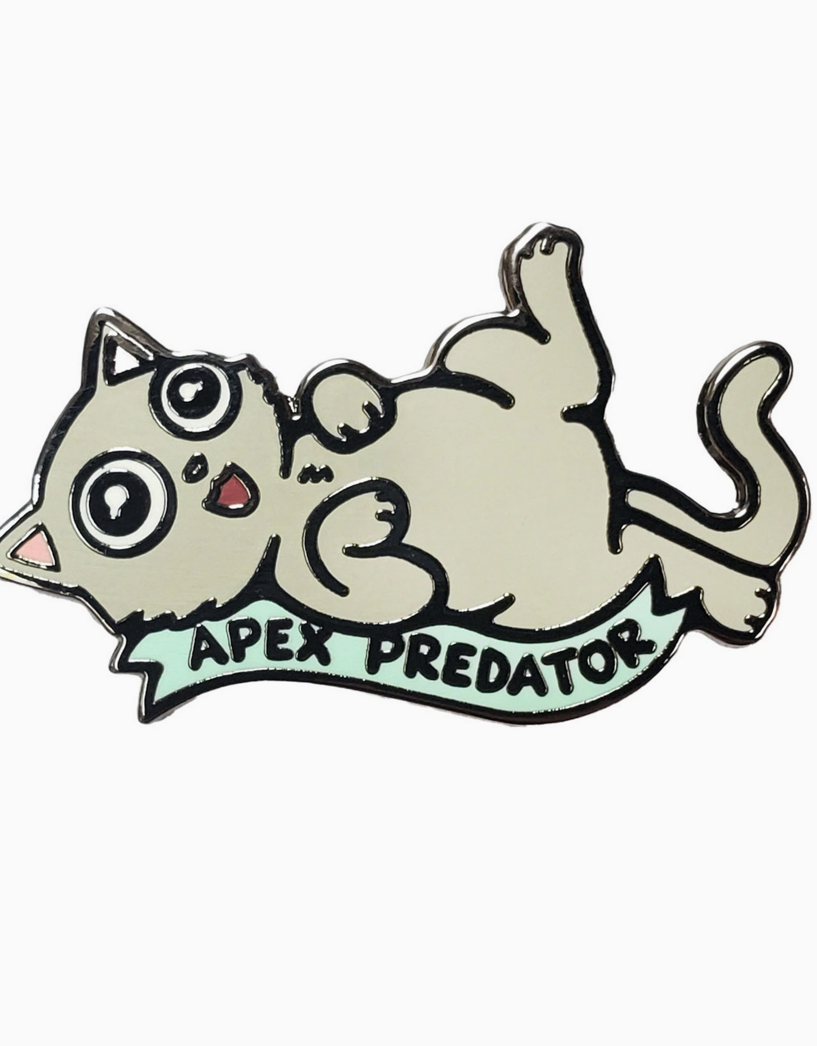 Apex Predator Cat Enamel Pin