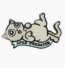 Apex Predator Cat Enamel Pin