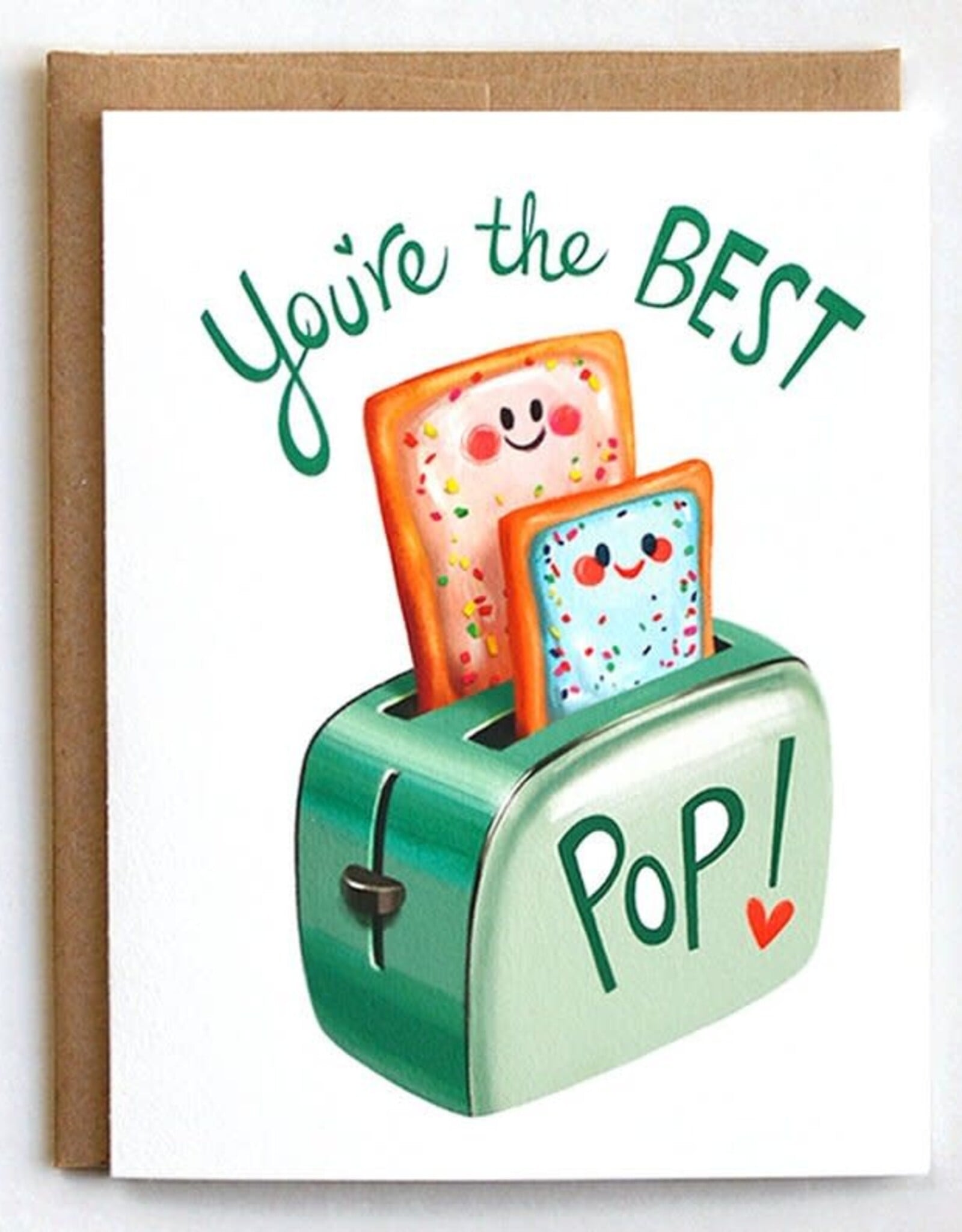 You're The Best Pop (Tart) Greeting Card