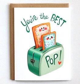 You're The Best Pop (Tart) Greeting Card