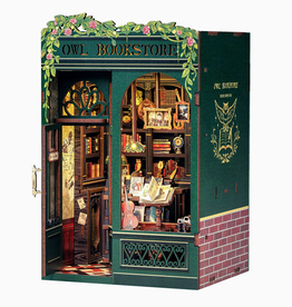 DIY Book Nook Kit : Owl Bookstore