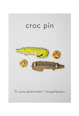 Cute Crocodile Enamel Pin