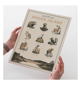 Benoit's Design Co. Rhode Island Wildlife Print