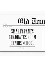 Smarty Pants Graduates From Genius School Greeting Card