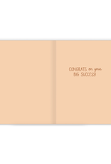 So Amazing Congrats Red Wood Greeting Card So Amazing Congrats Red Wood Greeting Card