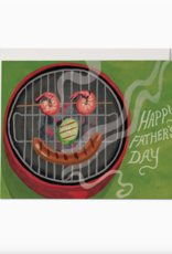 Happy Father's Day Grill Greeting Card