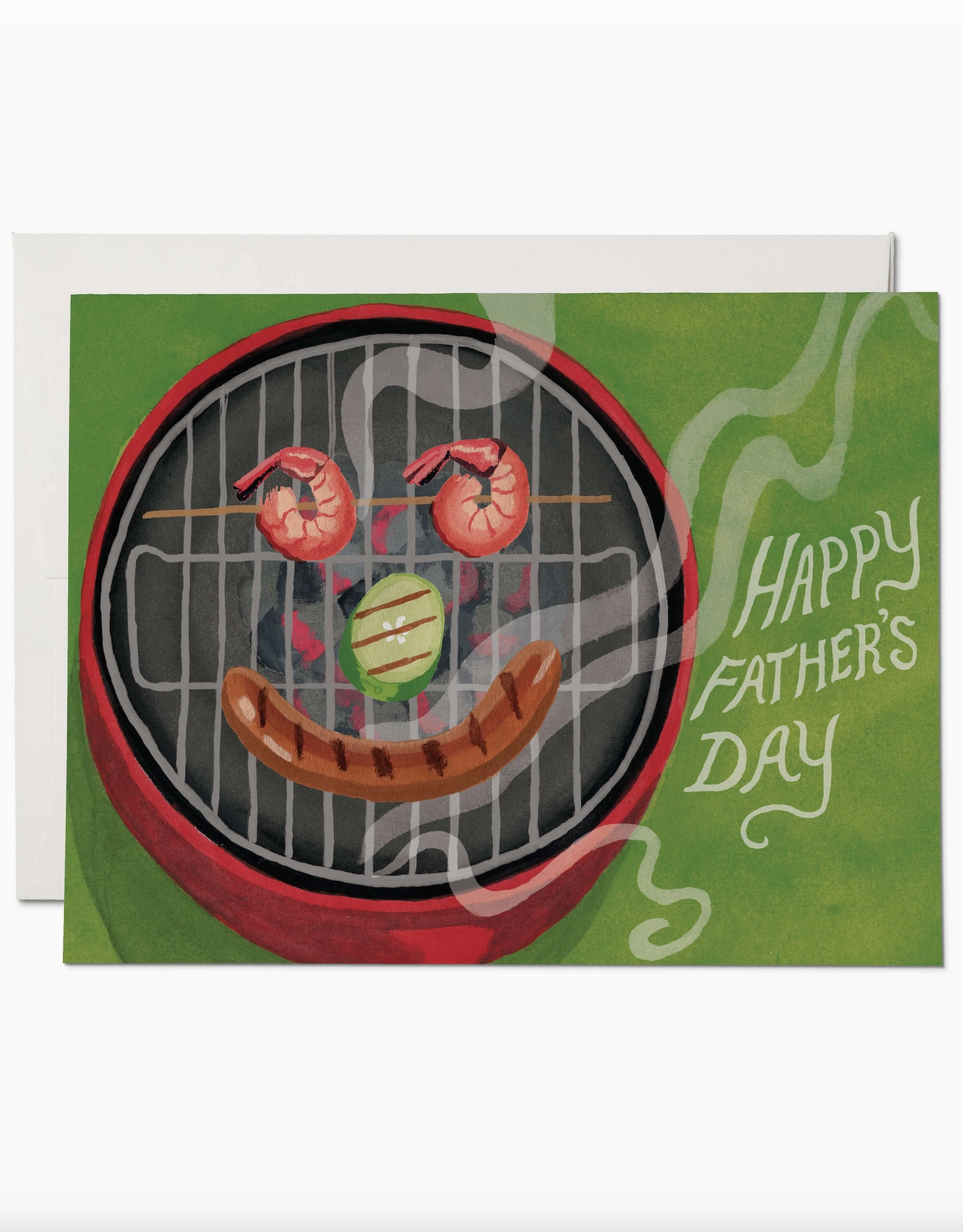Happy Father's Day Grill Greeting Card