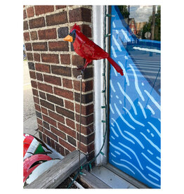 Cardinal On Stake - Curbside pickup only!