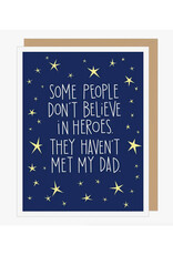 My Hero Dad Greeting Card