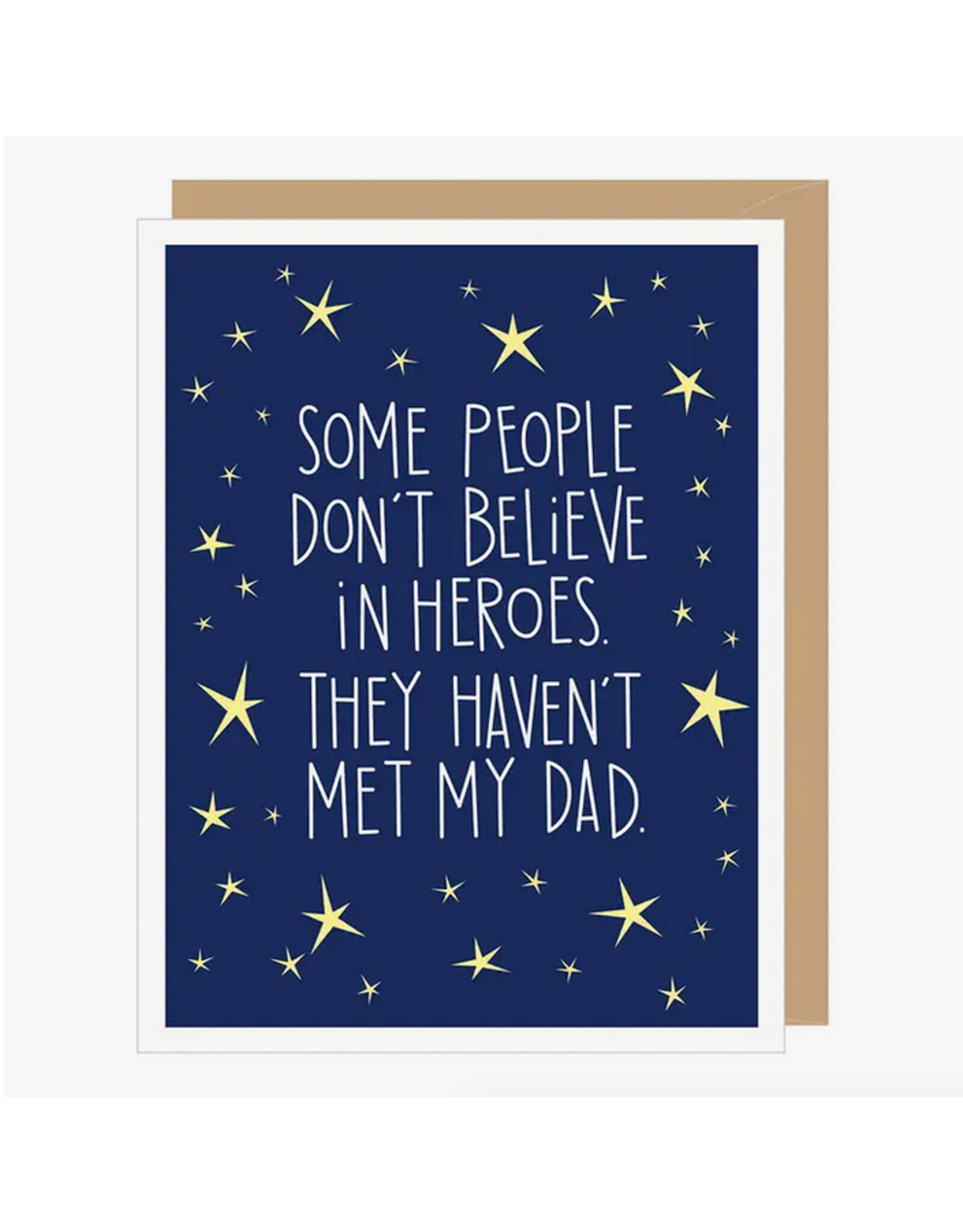 My Hero Dad Greeting Card