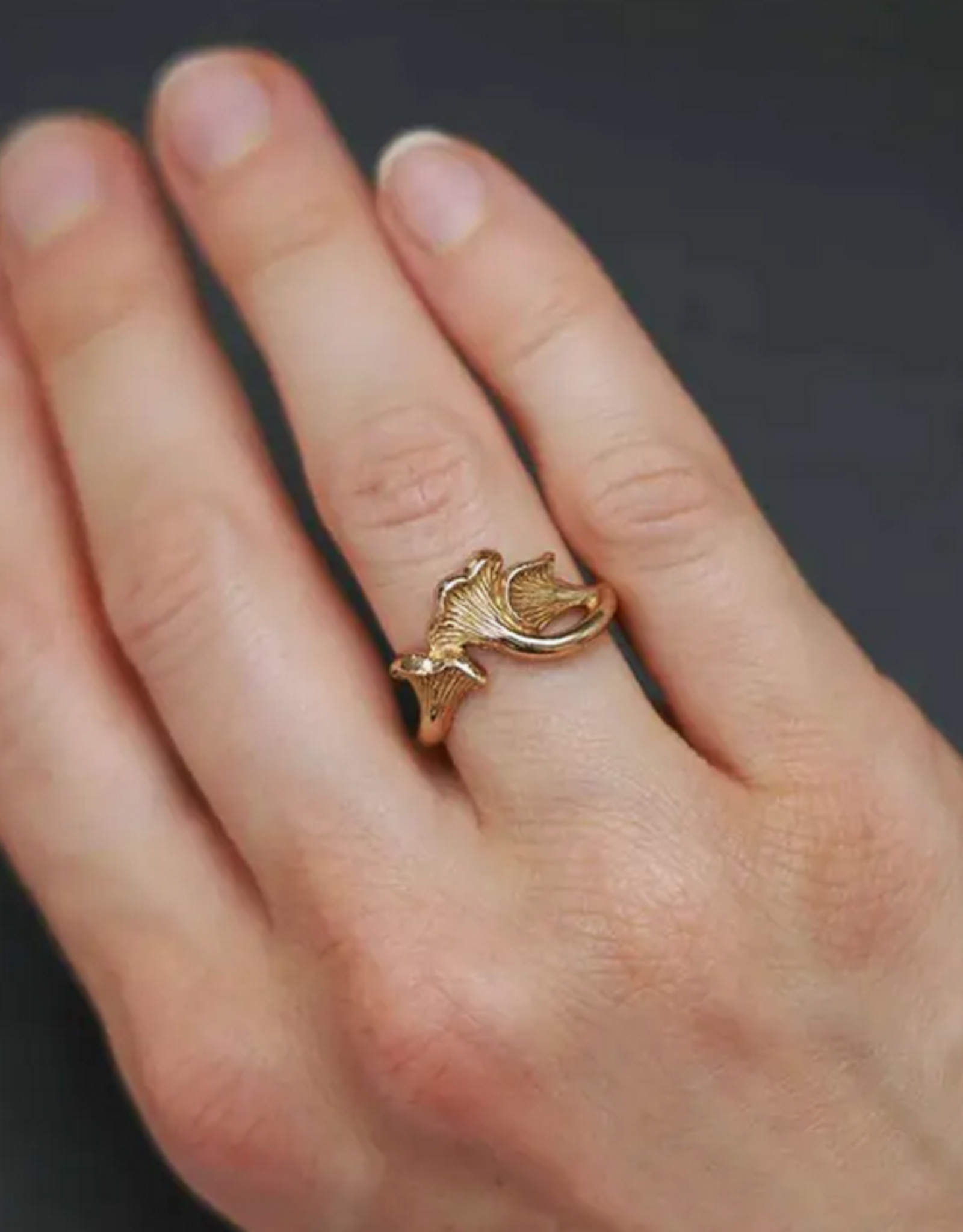 Chanterelle Mushroom Ring