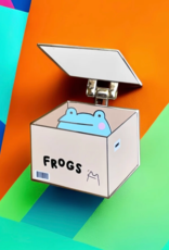 Frog Son in a Box Enamel Pin
